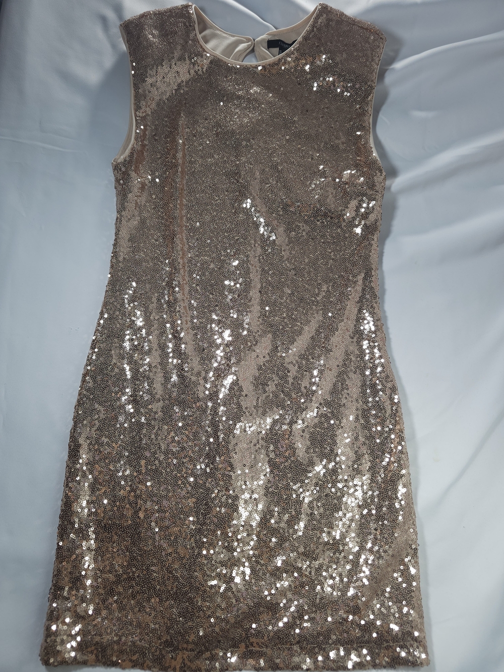 Forever 21 Rose Gold Sequin Mini Dress